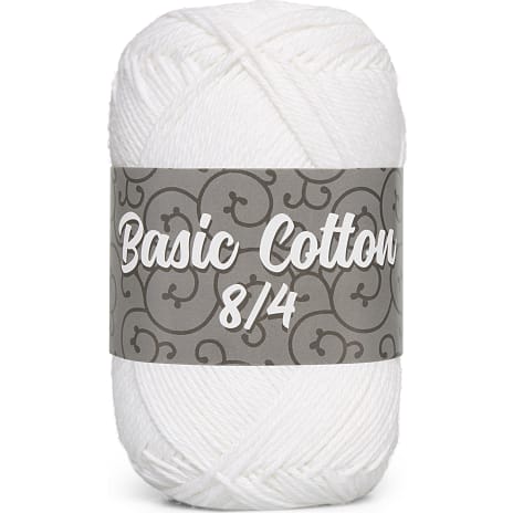 Bumbo Cotton Bouclégarn Hvid