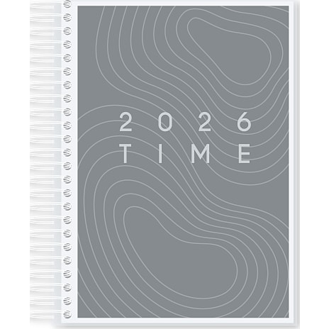 1Conzept Spiralkalender 2026 Grå