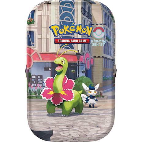 Pokémon Mini Tin med Samlekort Meganium/Meowstic