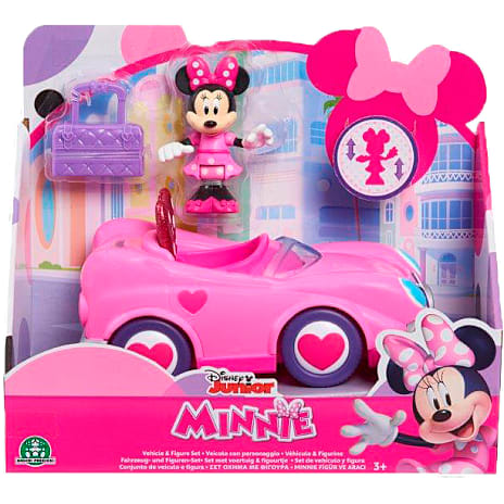 Disney Junior Minnie Dukke med Køretøj