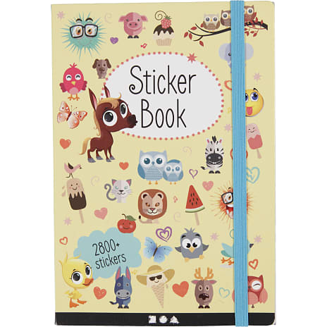 Andre mærker Bog med stickers