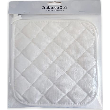 1conzept Grydelapper - hvid 1 stk.