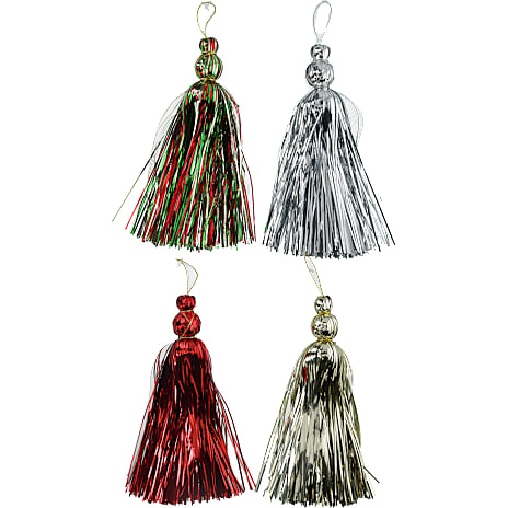 Julefryd Lametta Pom Pom Assorteret