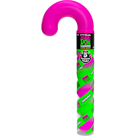 NeeDoh Squishmas Cool Cane Fidget-bolde