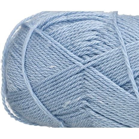 Ultra Soft Akryl Og Viskose Garn Lyseblå 2184-19