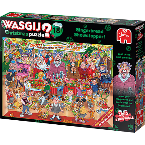 Jumbo Wasgij Honningkagekonkurrence Puslespil 2 x 1000 Brikker