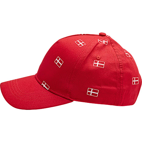 VRS Unisex Kasket Med Flag Rød