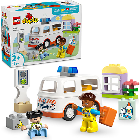 LEGO DUPLO Ambulance og fører 10447 1 stk.