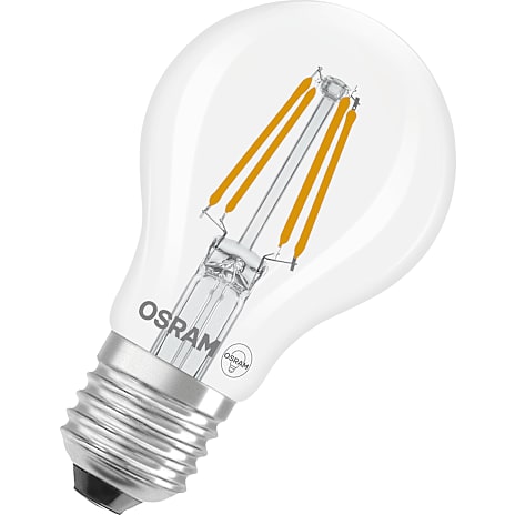 Osram LED standardpære 3,4W - varmt hvidt lys 1 stk.