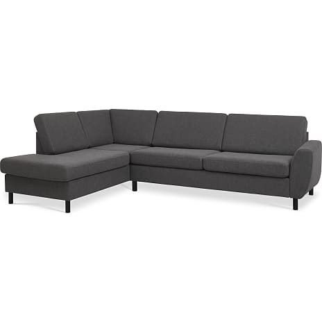 Madrid Nordic Venstrevendt Open-End Sofa Antracit