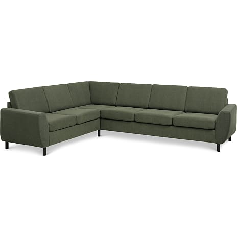 Madrid Nordic Vendbar Hjørnesofa Grøn