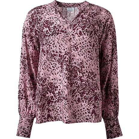 VRS Dame Bluse Str. 2XL Bordeaux
