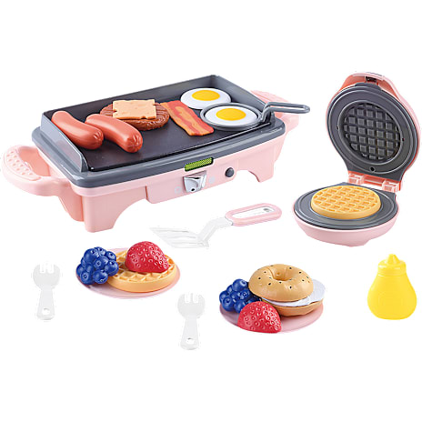 Playgo Morgenmad Grillsæt Legetøj