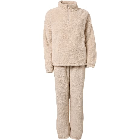 VRS Dame Fleecesæt Str. M Beige