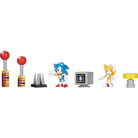 Sonic Action Figurer Diorama Sæt