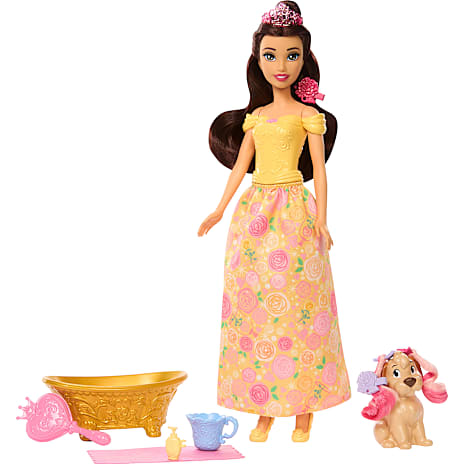 Disney Princess Belle Dukke Med Hund