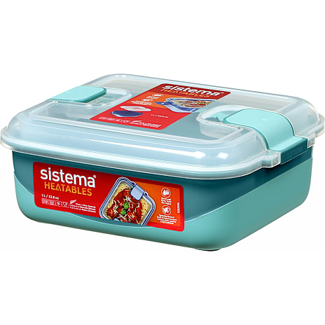 Sistema rektangel heatables - 1 liter - flere varianter - assorteret 1 stk.
