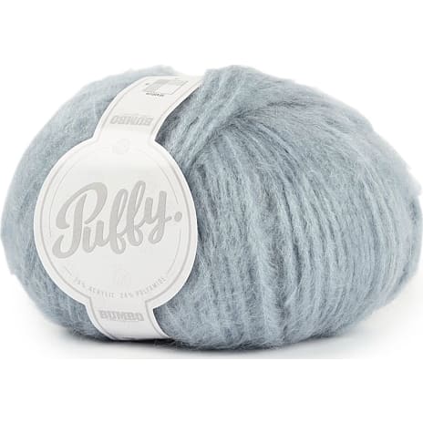 Bumbo By Mayflower Bumbo Puffy akrylblanding - blågrå 005 1 stk.