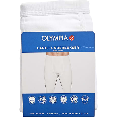 Olympia herre underbuks str. 2XL - hvid 1 stk.