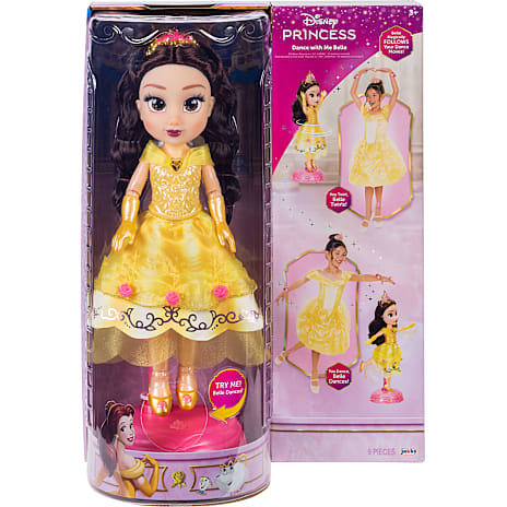 Disney Princess Dance With Me Belle dukke 38 cm 1 stk.