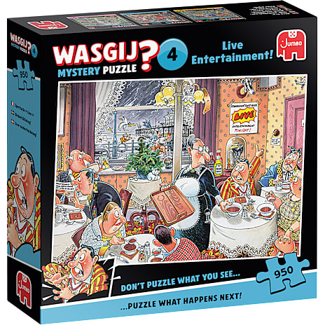 Wasgij Live Entertainment Puslespil 950 Brikker