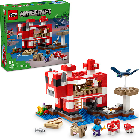 LEGO Minecraft Mooshroom-huse 21270 1 stk.