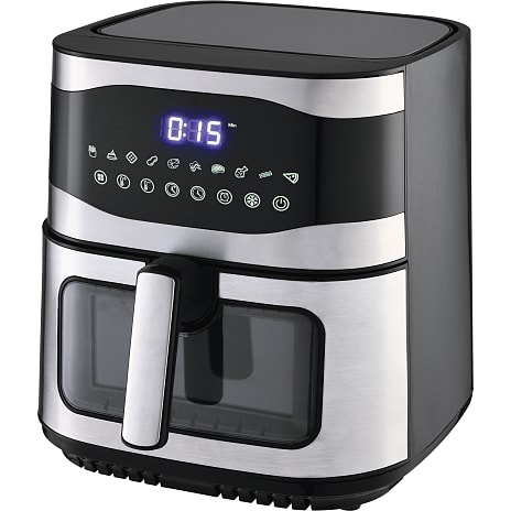 Salling Digital Airfryer Sort/Sølvfarvet