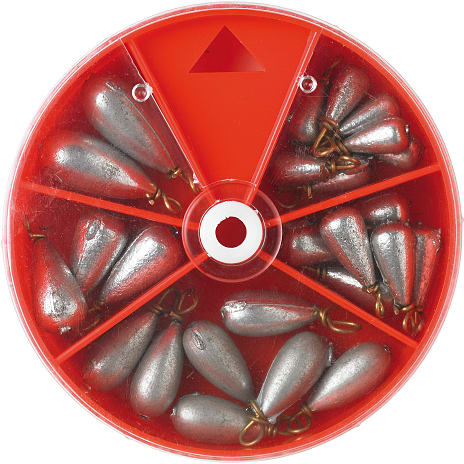 Kinetic swivel zinc sinkers 1 stk.