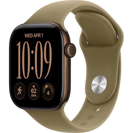 Apple Watch Series 12 GPS 42 mm, Dark Bronze aluminium M/L