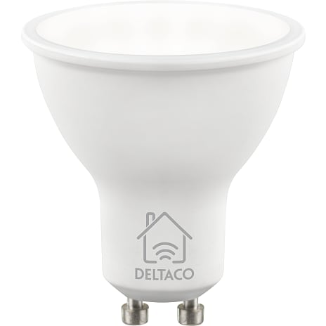 Deltaco Smart LED-pære GU10 hvid