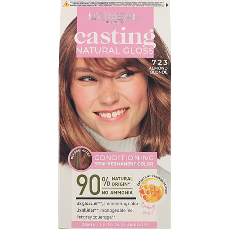 L'Oréal Paris Semipermanent Hårfarve 723 Almond Blonde