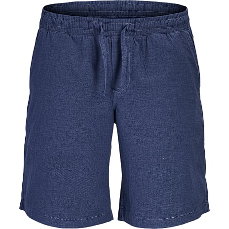 JJ REBEL herre shorts i hørblanding str. M - mørkeblå 1 stk.