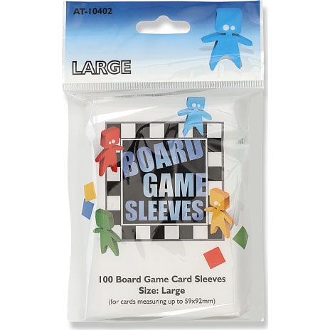 Dragon Shield Board Game Sleeves Klar Str. L