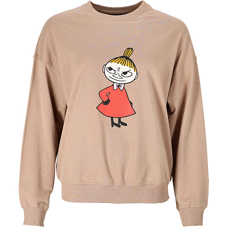Licens Mumitrolde sweattrøje str. S - beige 1 stk.