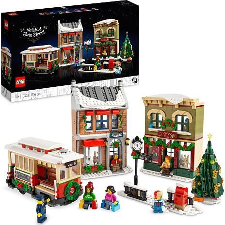 LEGO Icons Julepyntet hovedgade 10308