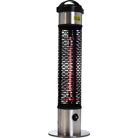 Hortus Terrassevarmer under bord 1200W - sølvfarvet