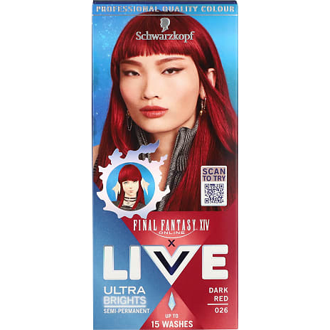 LIVE Toningsfarve 026 Dark Red