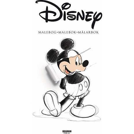 Disney Mickey & Vennerne Malebog Deluxe