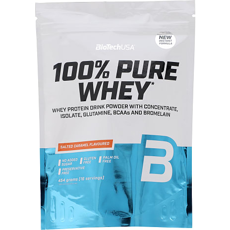 Biotechusa Proteinpulver m. saltkaramelsmag 454 g