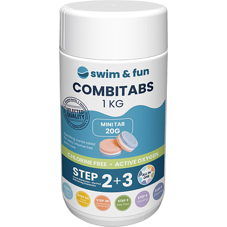 Swim & Fun CombiTabs Klorfri Brusetabletter