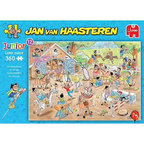Jumbo Junior Rideskolen Puslespil 360 Brikker