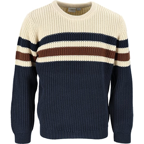 VRS børne strik bluse 110/116 blå