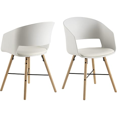 AC Design Furniture Luna Spisebordsstol Hvid