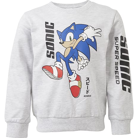 Sonic Sweatbluse Str. 98/104 Grå
