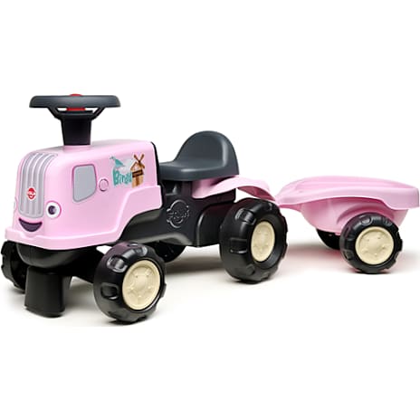 Falk Toys Birdy Farmer Traktor Med Trailer
