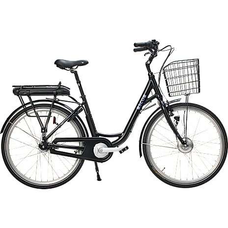 SCO Premium E-Uni Pensionist dame elcykel 26" sort