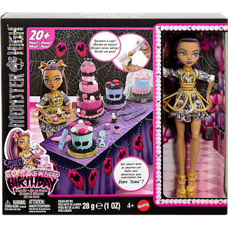 Monster High Scary Sweet Birthday Clawdeen Wolf legesæt