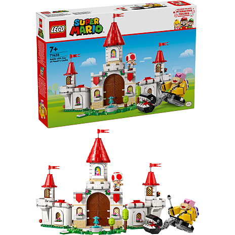 LEGO Super Mario Kamp mod Roy ved Peach's Slot 71435