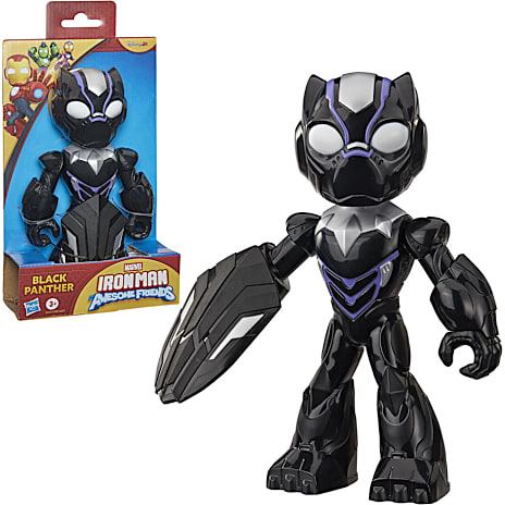 Disney Marvel Iron Man Awesome Friends Black Panther Actionfigur