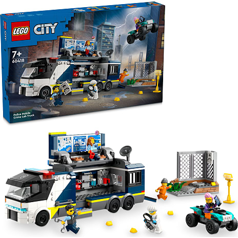 LEGO City Politiets mobile kriminallaboratorium 60418